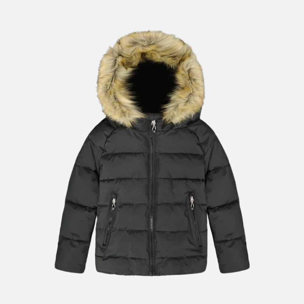 Puffy Winter Jacket Black