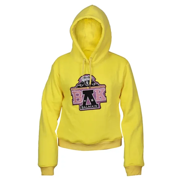 Beyonce Coachella Yellow Bomber Fleece Hoodie