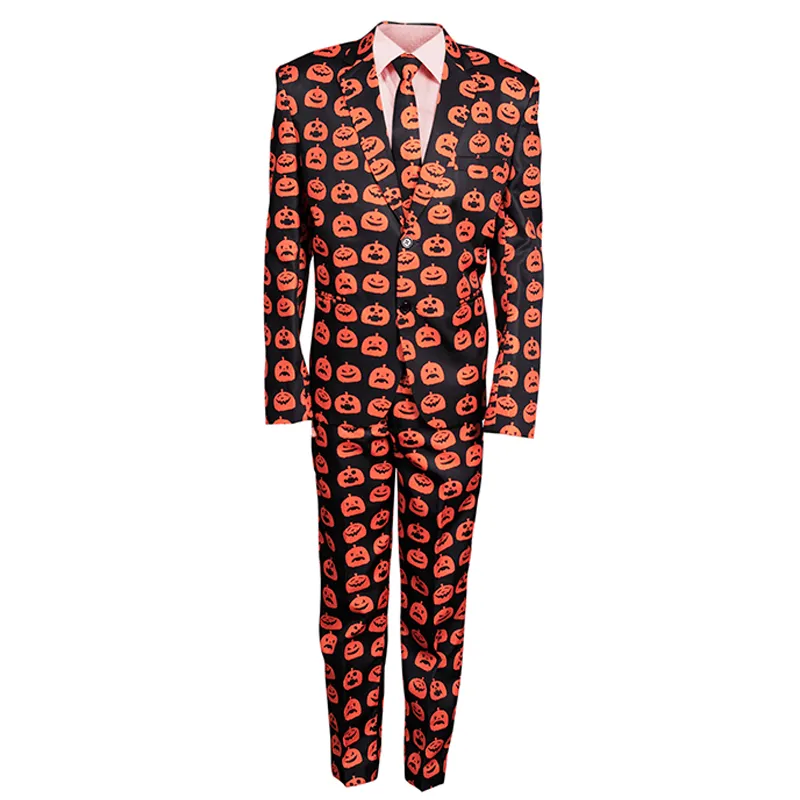 David Simon Halloween Pumpkins Suit