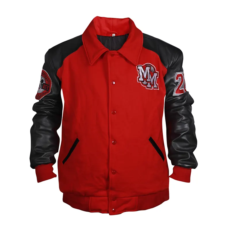 Michael Jackson Mickey Mouse Varsity Jacket