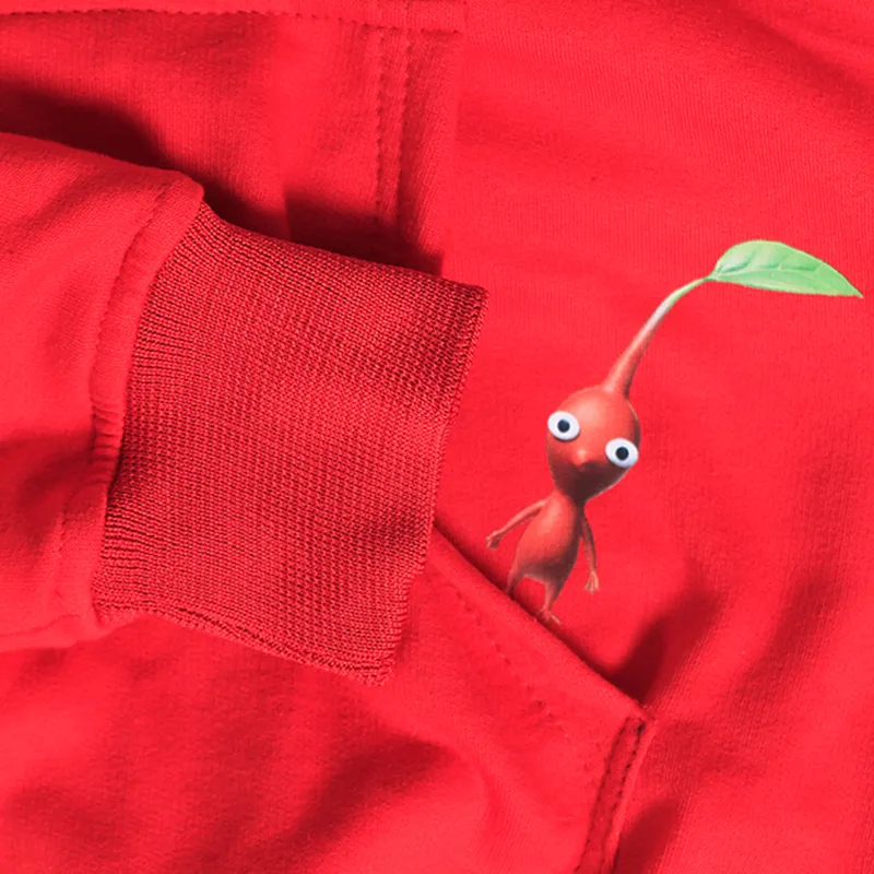 Pikmin Nintendo Red Hoodie - Image 4