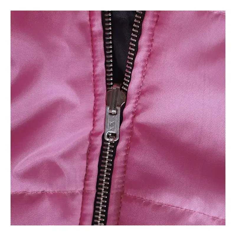 Aviator Nation Two in One Pink Black Puffer Jacket - Image 7
